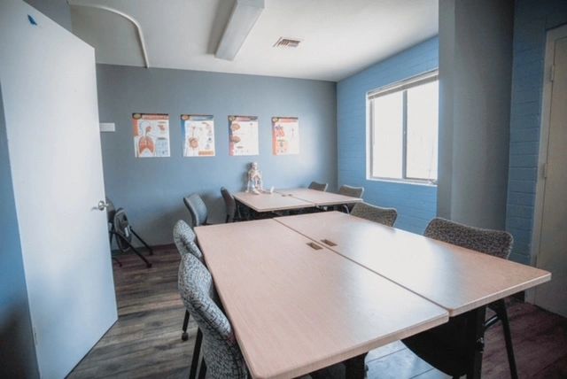 A classroom learning space